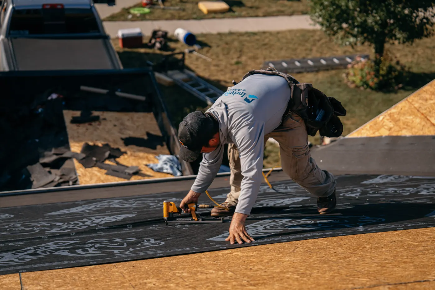Manufacturer-certified roof installation in Markleville